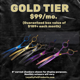 Subscription – Monthly Scissor Club Premium (Gold)