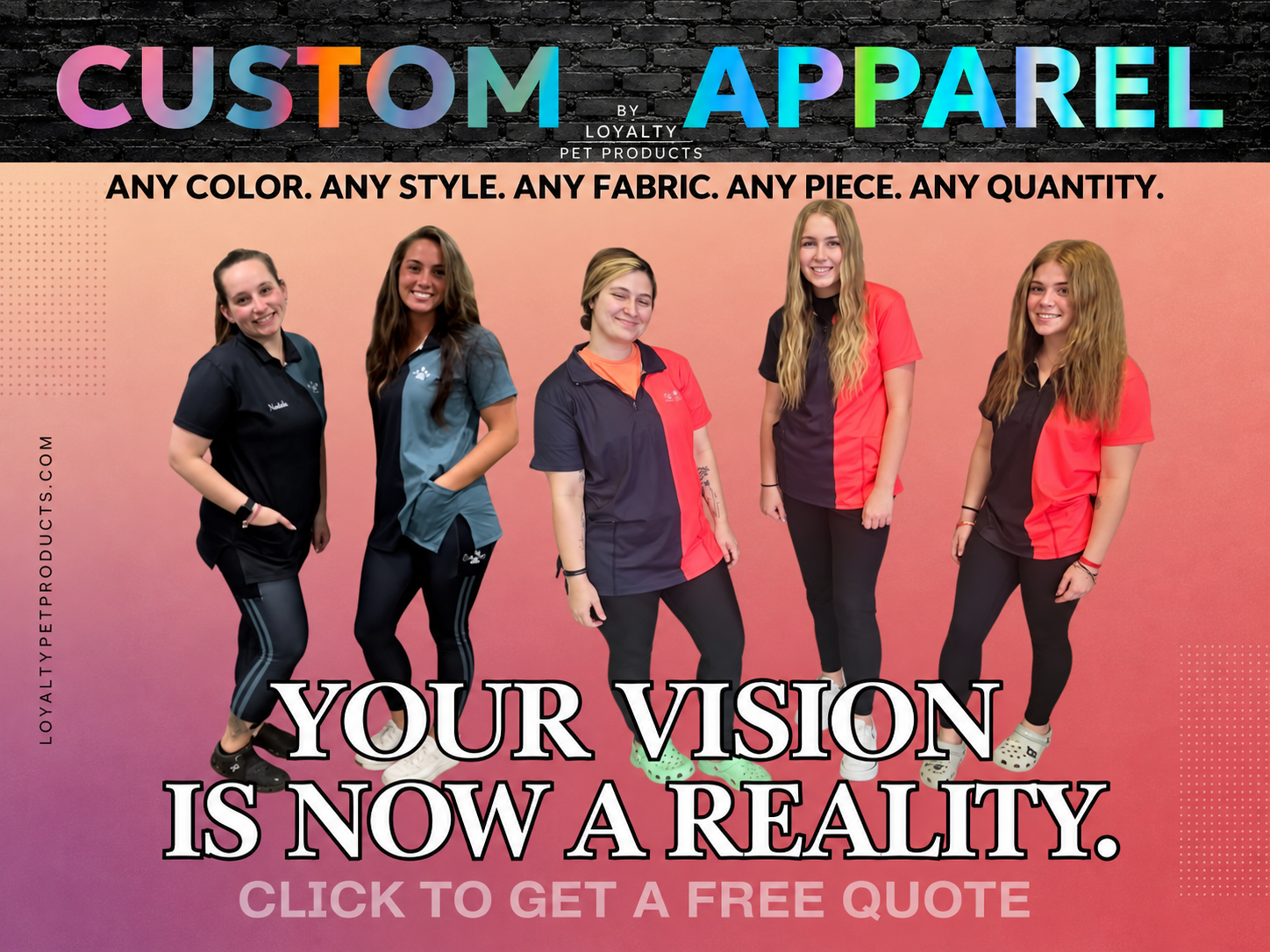 Custom apparel