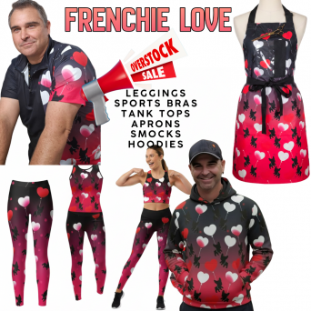 Overstock "FRENCHIE LOVE" Limited Edition Apparel