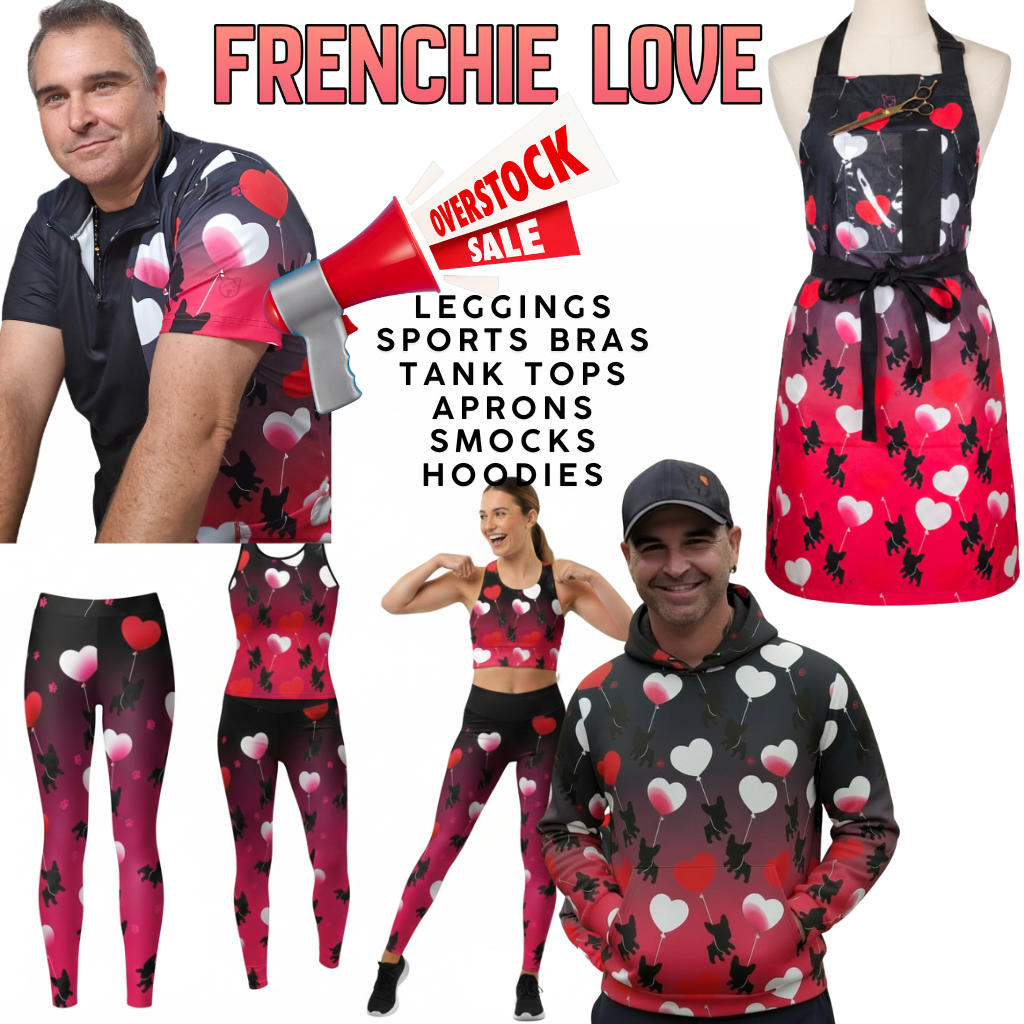 Overstock "FRENCHIE LOVE" Limited Edition Apparel