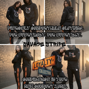 'Savage Stripe' Hoodie OR Joggers