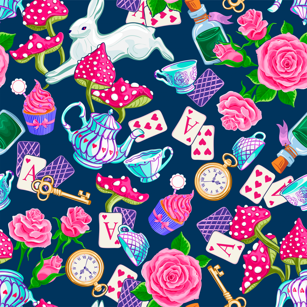 "Wonderland " 2 pc Shear Set With Matching Shear Case + Gift Loyalty